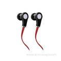 Hotest Flat in-Ear Earphone for Tour with Mic for iPhone iPod iPad Samsung HTC MP3/4